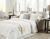 Orleans Furniture - Ashley Furniture - Gaelon Living Room - Queen Sofa Sleeper / Dune - 3730739